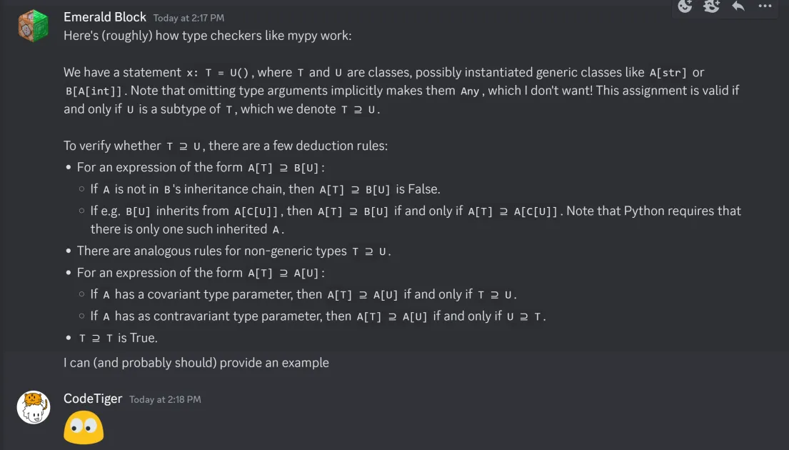 Very helpful hint drop