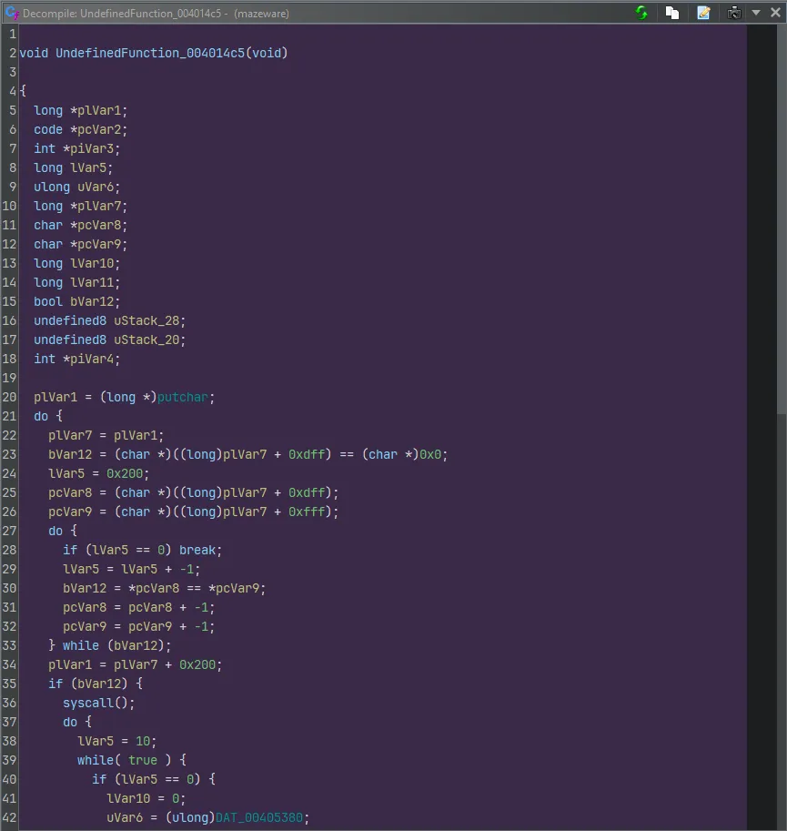 We've found a shadow function!